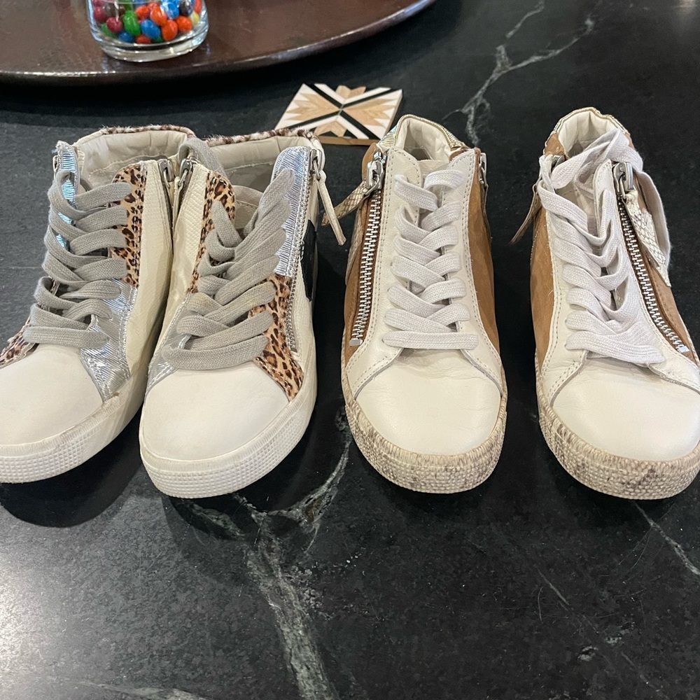 2 pairs Dolce Vita sneakers size 6.5